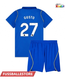 Günstige Chelsea Malo Gusto #27 Heimtrikotsatz Kinder 2026-27 Kurzarm (+ Kurze Hosen)